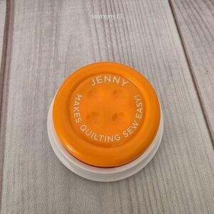 Jenny Makes Quilting Sew Easy Talking Funny Orange White